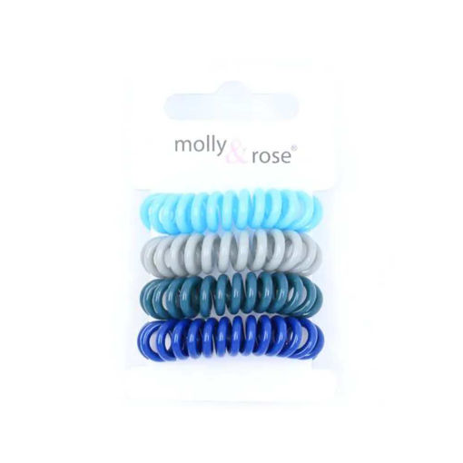 Picture of TELEPHONE ELASTICS BLUE 4 PACK